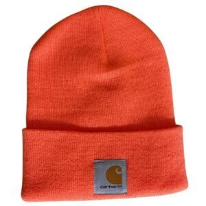 Carhartt Men's Knit Beanie OS Orange Tan NEW
